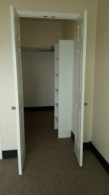 Accessible One Bedroom Apartment Bedroom Closet