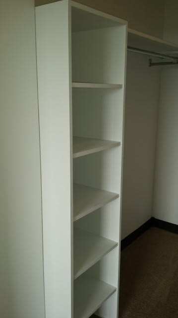 Senior One Bedroom Apartment Closet