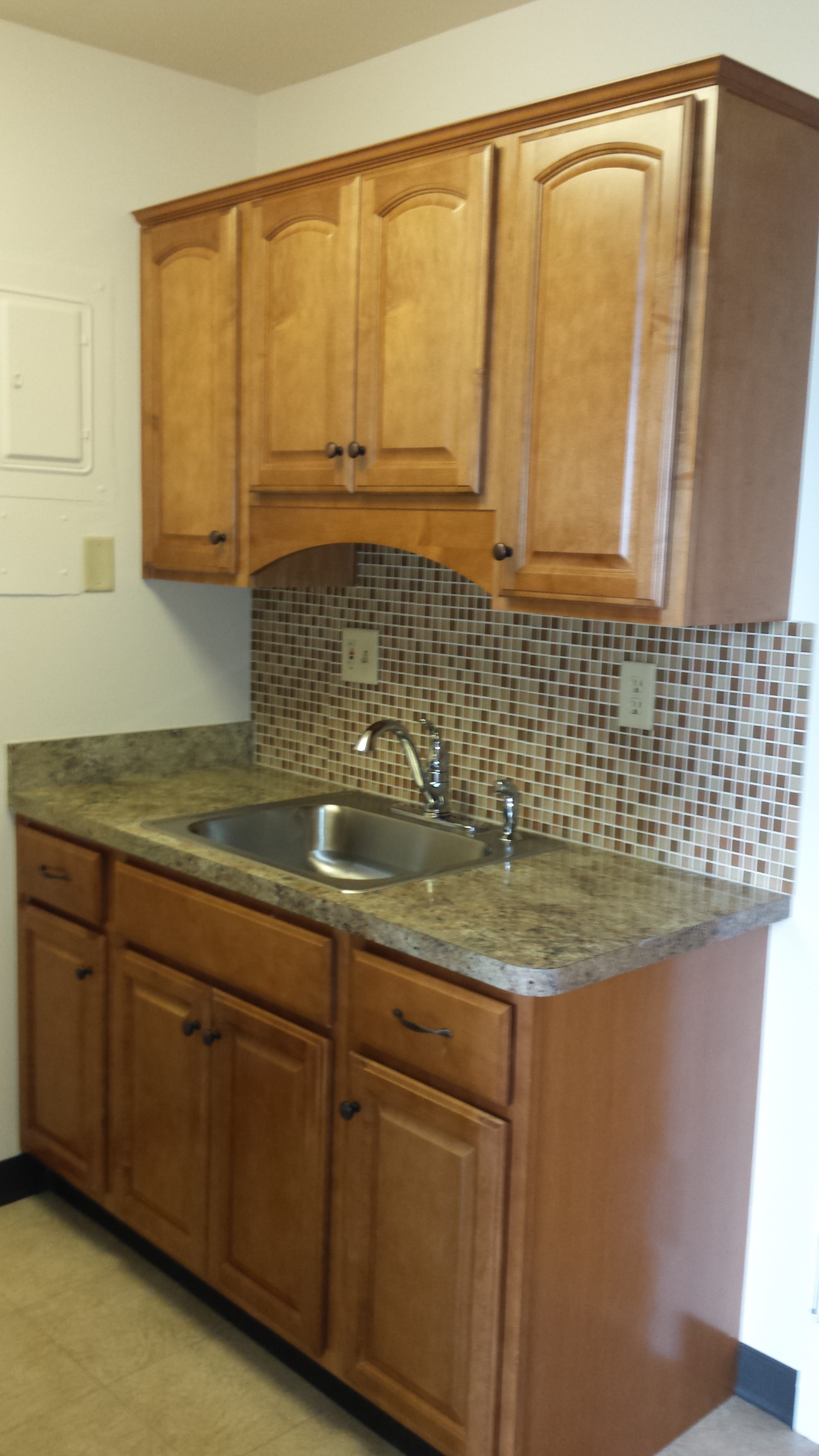 Senior One Bedroom Apartment Kitchen Sink