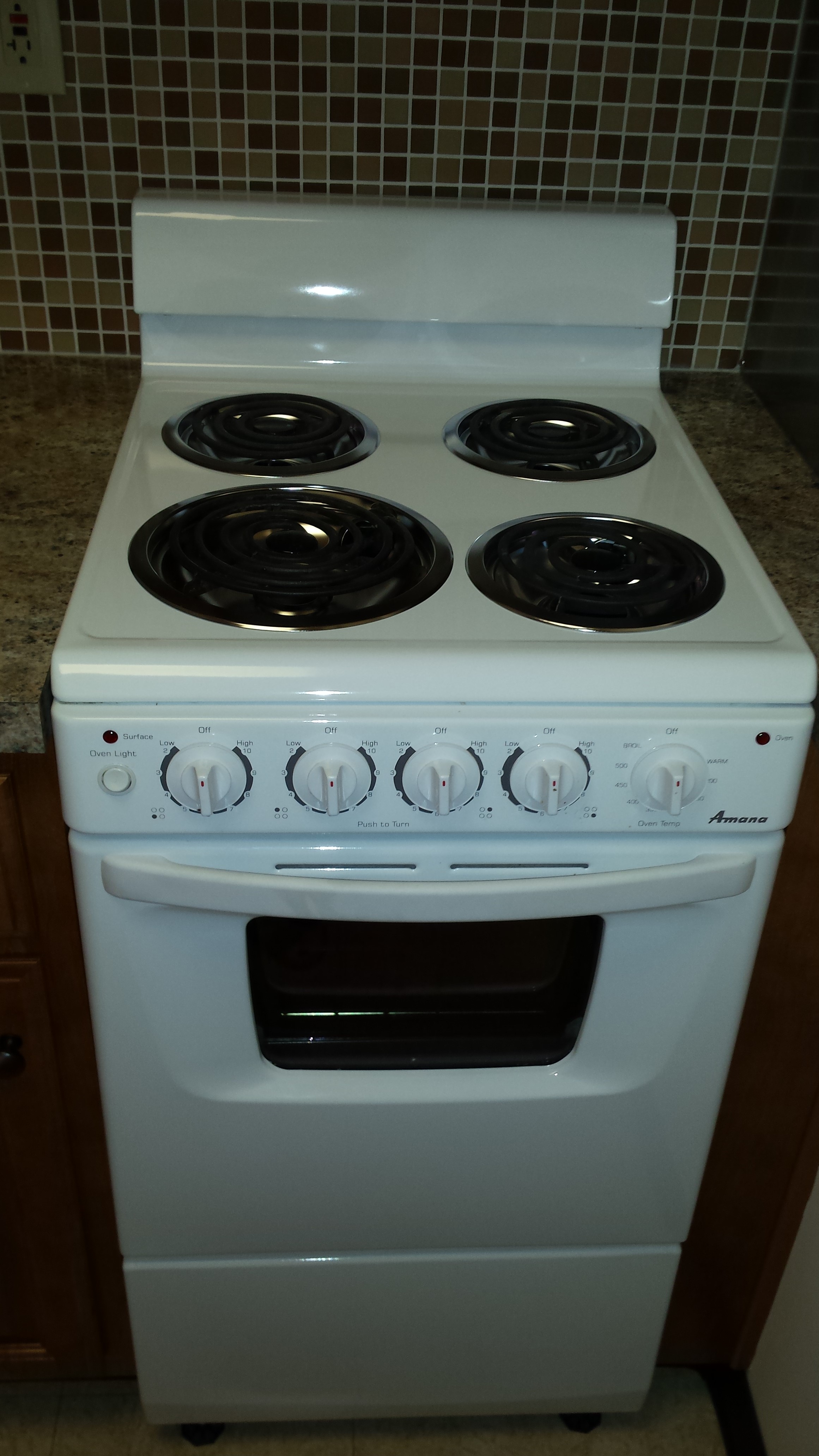 Senior One Bedroom Apartment Kitchen Stove