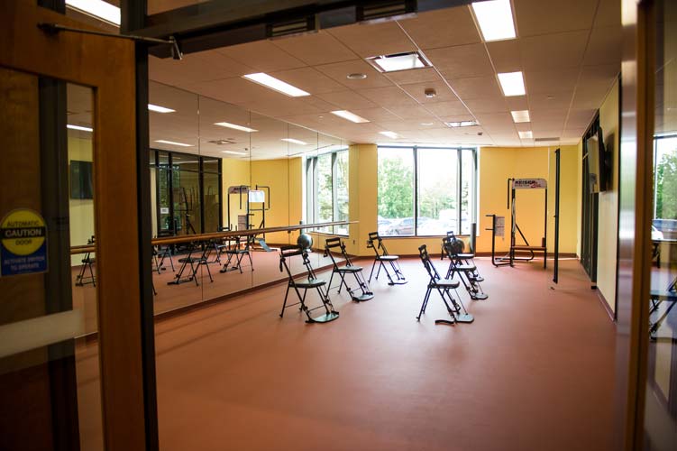 Full Size Gym in Wellness Center at Lutheran Manor of the Lehigh Valley