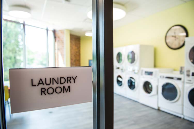 Laundry Room in Wellness Center at Lutheran Manor of the Lehigh Valley