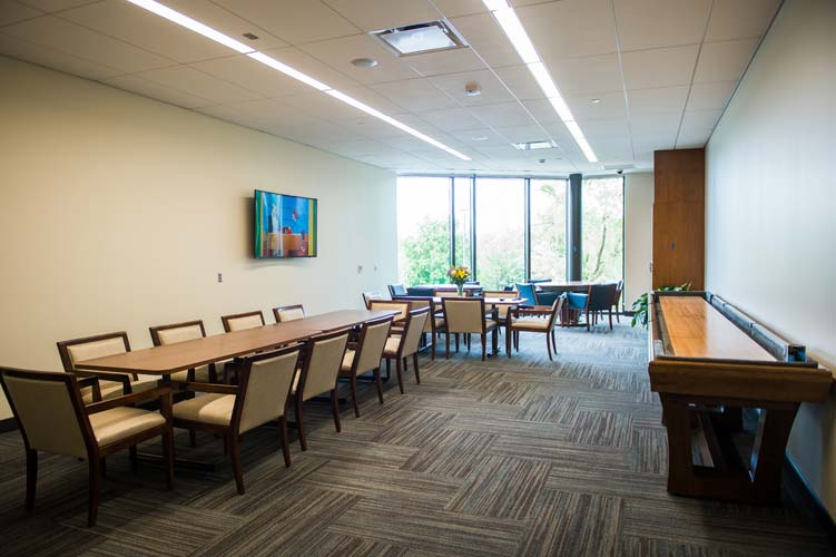 Game Room in Wellness Center at Lutheran Manor of the Lehigh Valley